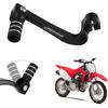 JFG RACING Motorrad Schaltgetriebe Schalthebel Klappspitze CNC für CRF 110 CRF110F 2013-2023 TTR 110 08-09 11-21 Schwarz