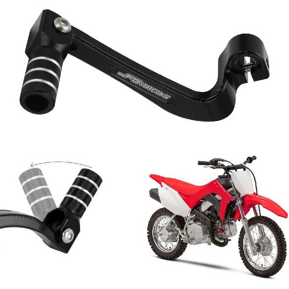 

JFG RACING Motorcycle Gear Shifter Shift Lever Folding Tip CNC for CRF 110 CRF110F 2013-2023 TTR 110 08-09 11-21 Red чёрный