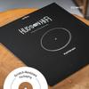 Hudson Acrylic Turntable Mat LP Slipmat Blue Line Hi-Fi American-made