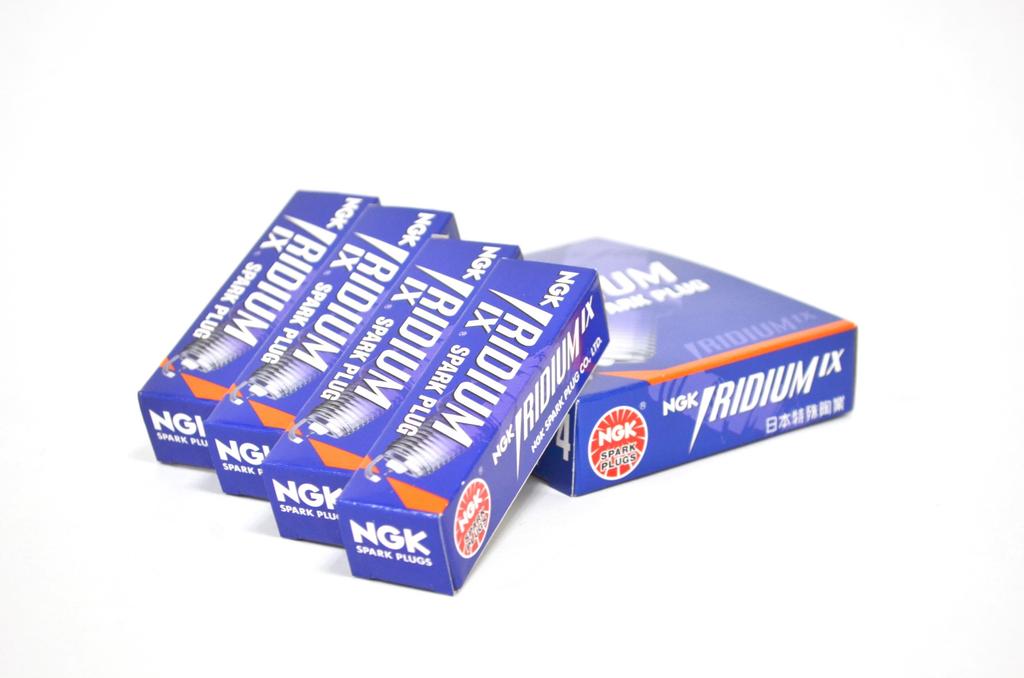 NGK Iridium IX Spark Plugs (CR7HIX) - Set of 4, Screw Type, Stock No. 3485