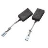 10pcs Carbon Brushes Compatible with For Metabo Angle Grinder Models WQ 1400WQ 1000WQ for Improved Motor Performance