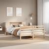 VidaXL Bunk Bed Without Mattress 150x200 Cm Solid Pine Wood 3321854