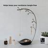 Umbra ORCHID Jewelry Tree, Gunmetal, Jewelry Storage, Stand, and Trinket Box