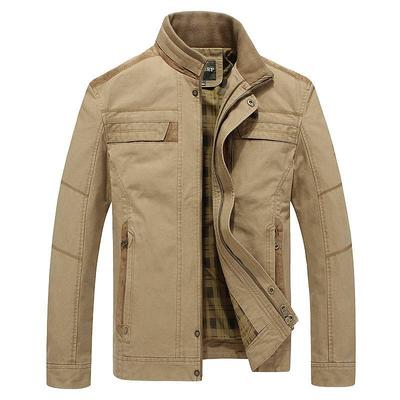 Herbst Neue Herren Freizeit Stehkragen Jacke