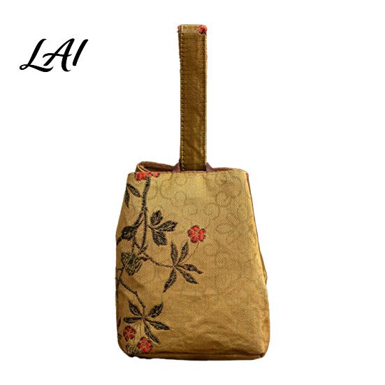 Tea Accessories Handbag Chinese Style Brocade Storage Bag Bracelet Jewelry & Portable Bag Handbag Mini Fabric Organizer Pouch Multi Use