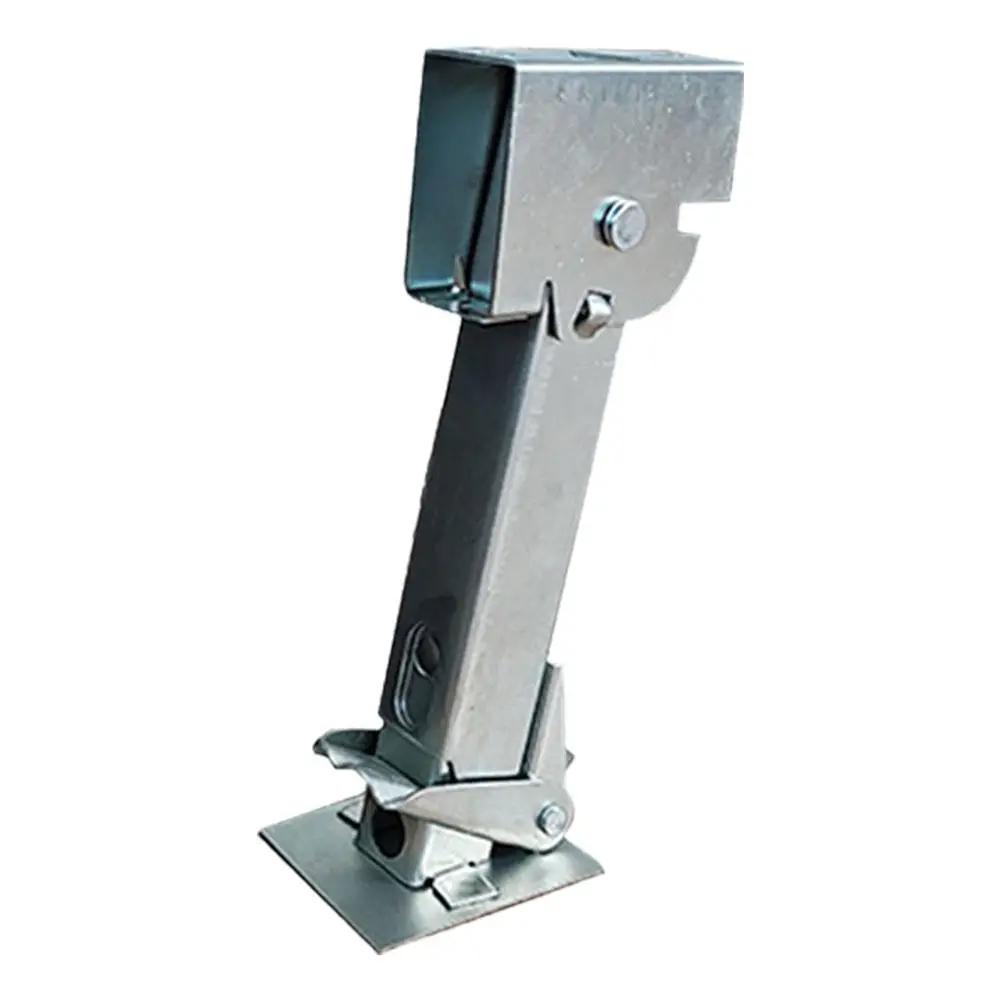 RV Camper Adjustable Stabilizer Jack Camper for Travel Trailer Trailer Stabilizer Jacks RV Camper Accessories 1000 Lbs Each R3O2 Silvery