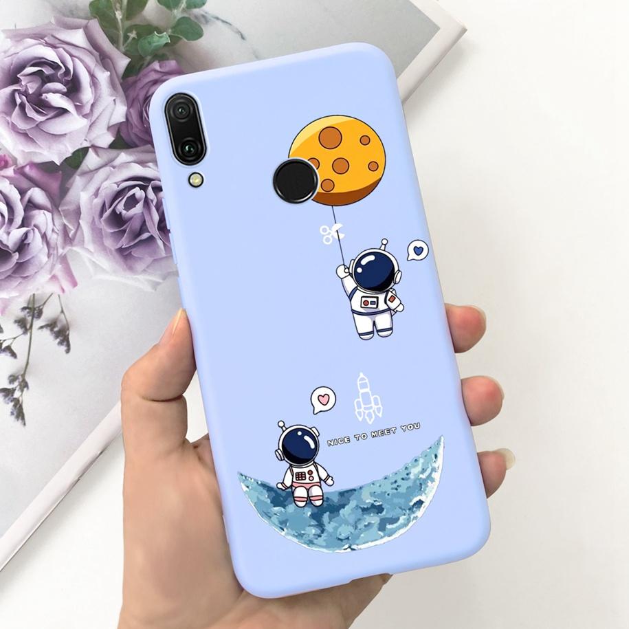 For Huawei Y9 Prime 2019 Case Shockproof Astronaut Silicone Soft Fundas For Huawei Y9 Y 9 Prime 2019 STK-LX3 JKM-LX3 Phone Cover