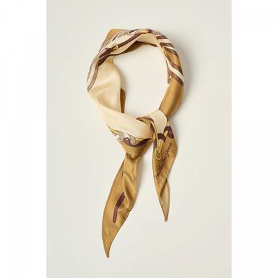 Silk Scarf Belt Print B3w0a412