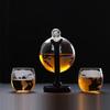 Gongziyu 850ml Glass Wine Decanter with Wooden Stand