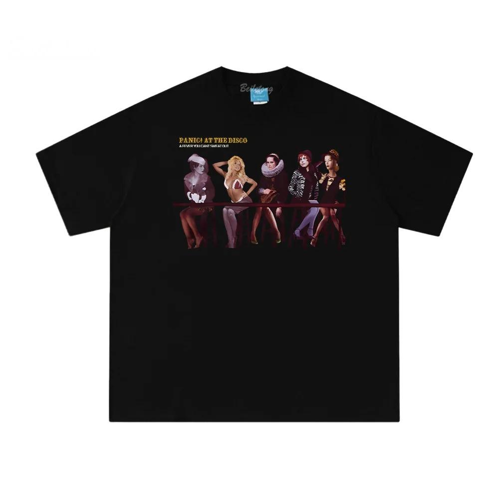 

Panic At The Disco New Album A Fever You Cant Sweat Out Funny Poster Graphic Print Tshirt Women Men Top New Summer Cotton Tee S