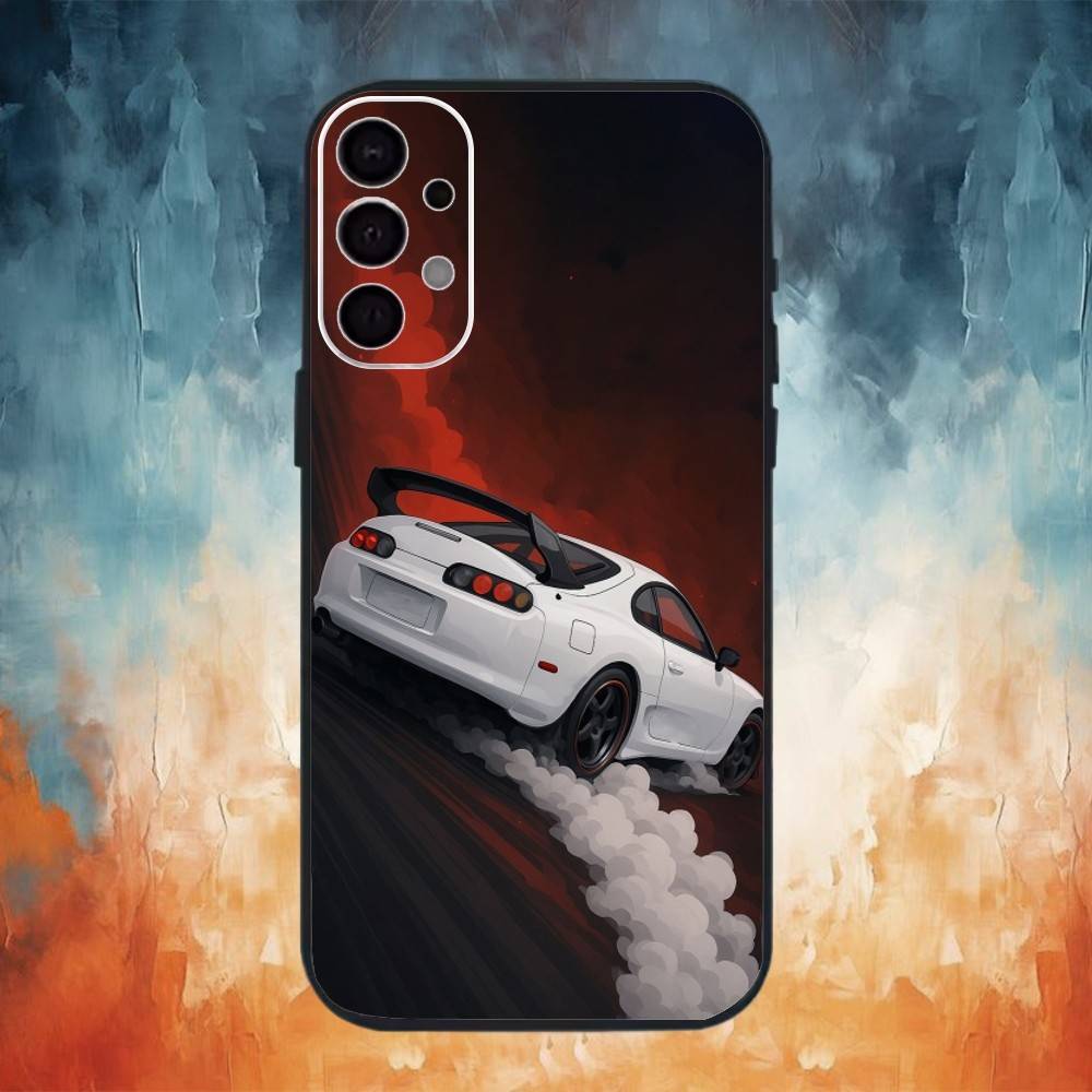 Cool s-u-p-r-a-MK 4 Car Phone Case For Samsung S26,25,24,23,22,21,20,30,Ultra,Plus,Fe,Lite Black Shell