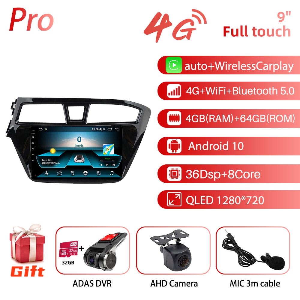 2 Din Android Car Radio Stereo for Hyundai I20 2014 - 2017 Left Hand Multimedia Player WIFI Navigation Autoradio GPS Head Unit