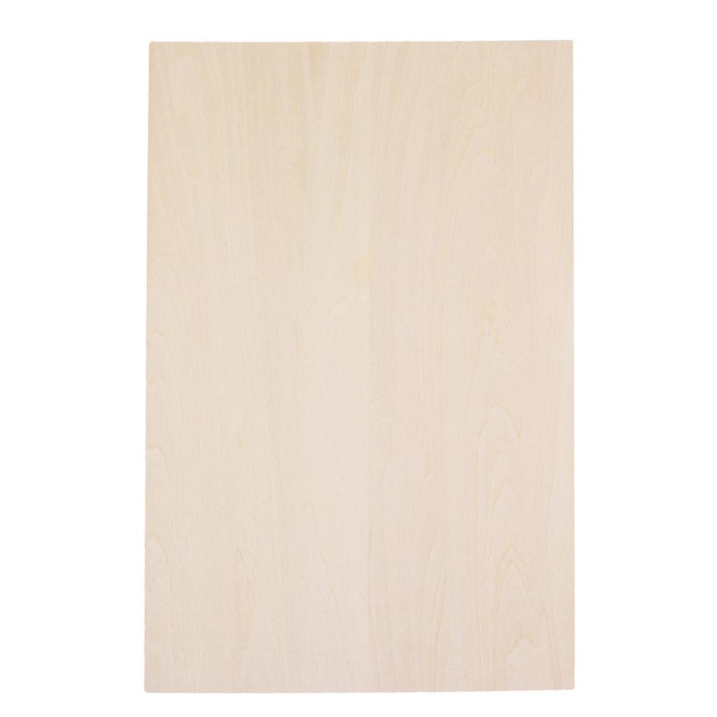 5 X DIY Wooden Boards Craft DIY Wooden Board Thin Craft Wooden Board for Making