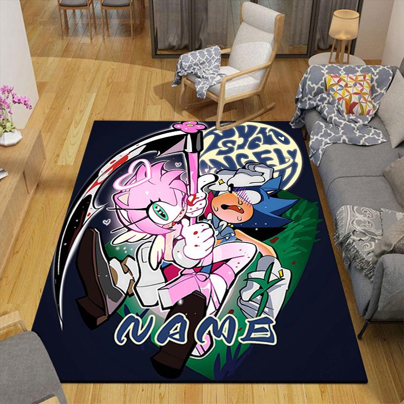 Custom 1Pc Sonic Adventure Heroic Journey Rug Office Carpet Indoor Outdoor Entrance Doormat Nonslip Soft And Comfortable Living Room D2915340
