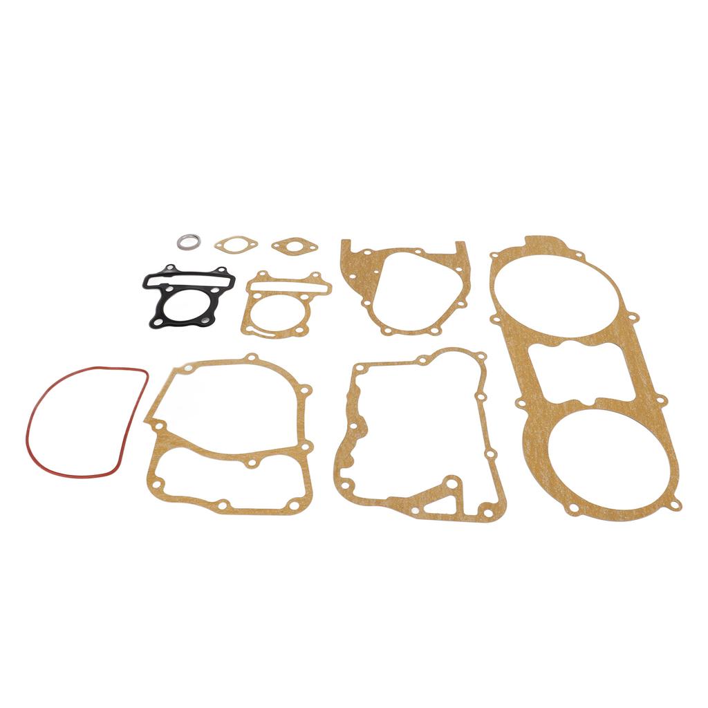 10 Pieces Motorcycle Engine Gasket Set for GY6 150 GY6 125 Cylinder 157QMJ 1P57QMJ Scooter Moped