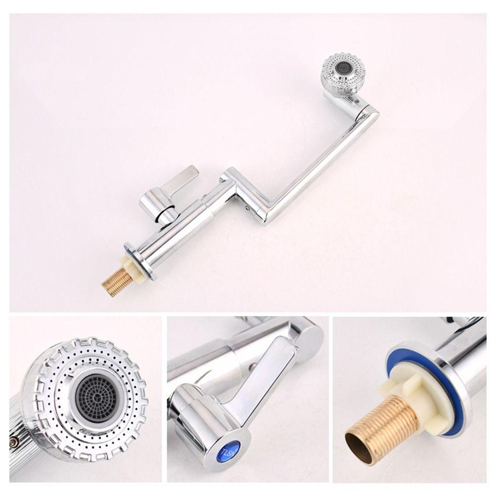 360° Rotating Robotic Arm Faucet Adjustable Flexible Dual Mode Faucet Hot and Cold Water Water-Saving Kitchen Rotating Faucet