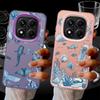 Phone Cover Case for Xiaomi Redmi Note 14 14C 12C 11 Pro 10 A2 A1 Note 13 12 Pro Plus 12 13C Colorful Silver Marine Organisms