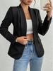 Women's Multi-color Slimming Long-sleeve Casual Suit Jacket - European American Style