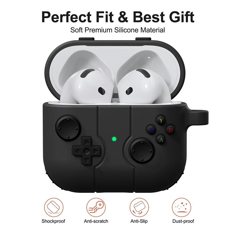 Kryt pro AirPods Pro 3D Kreslený Herní Ovladač Pouzdro na Sluchátka pro Apple AirPods Pro 2 Nabíjecí Krabička Pouzdro na Sluchátka pro Airpods 4