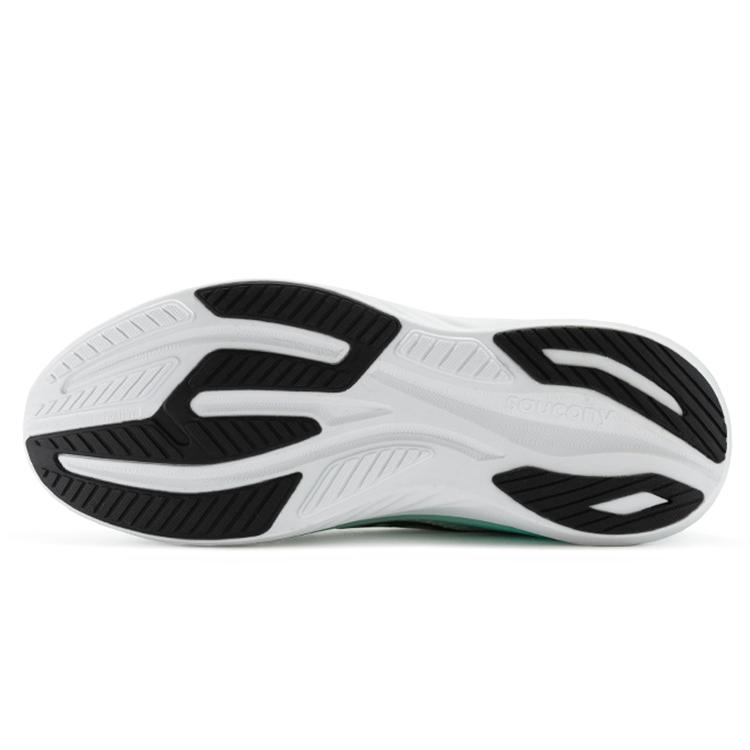 Saucony Phoenix Inferno 2 Cushioning Slip Resistant Abrasion Resistant Low top Casual Running Shoes Men's White Green S28173-1