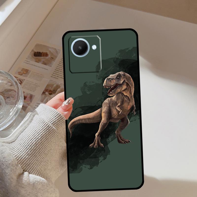 Tyrannosaurus T Rex Dinosaur For Realme 14 10 11 12 13 Pro Plus GT 7 Pro 6 5 GT 6T C67 C61 C55 C53 C51 C21Y C25S C75 Case