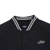 Vans Puffer Jackets Unisex Black Baseball Collar Moderate VN000GZMBLK