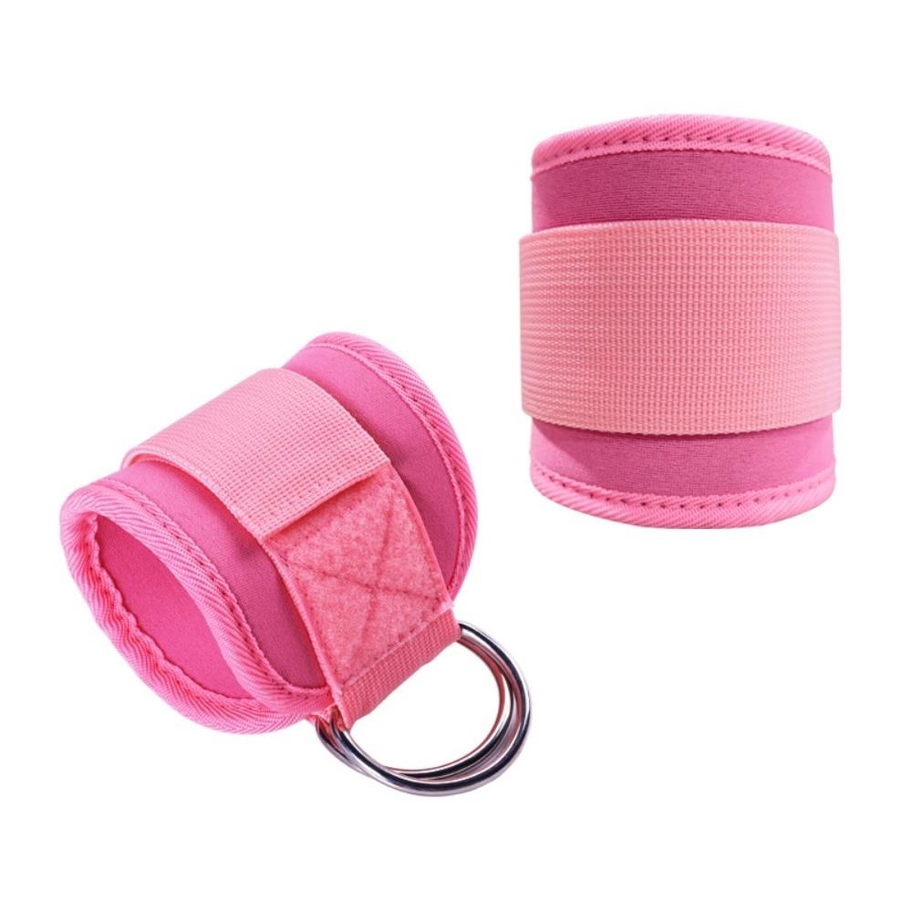 D-Ring Glute Kickback Ankle Padded Straps for Cable Machine Ideal Fitness Ankle Covers  Gym