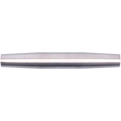 Edelstahl Verjüngtes Schleif Nudelholz Antihaft Mehl Knödelteig Roller Backwerkzeug(23cm )