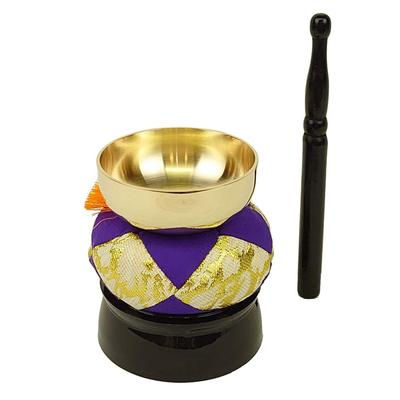 Urushi Products Orin, Orin Set, Singing Bowl, Rin Stick, Rin Stand, Rin Futon, Simple