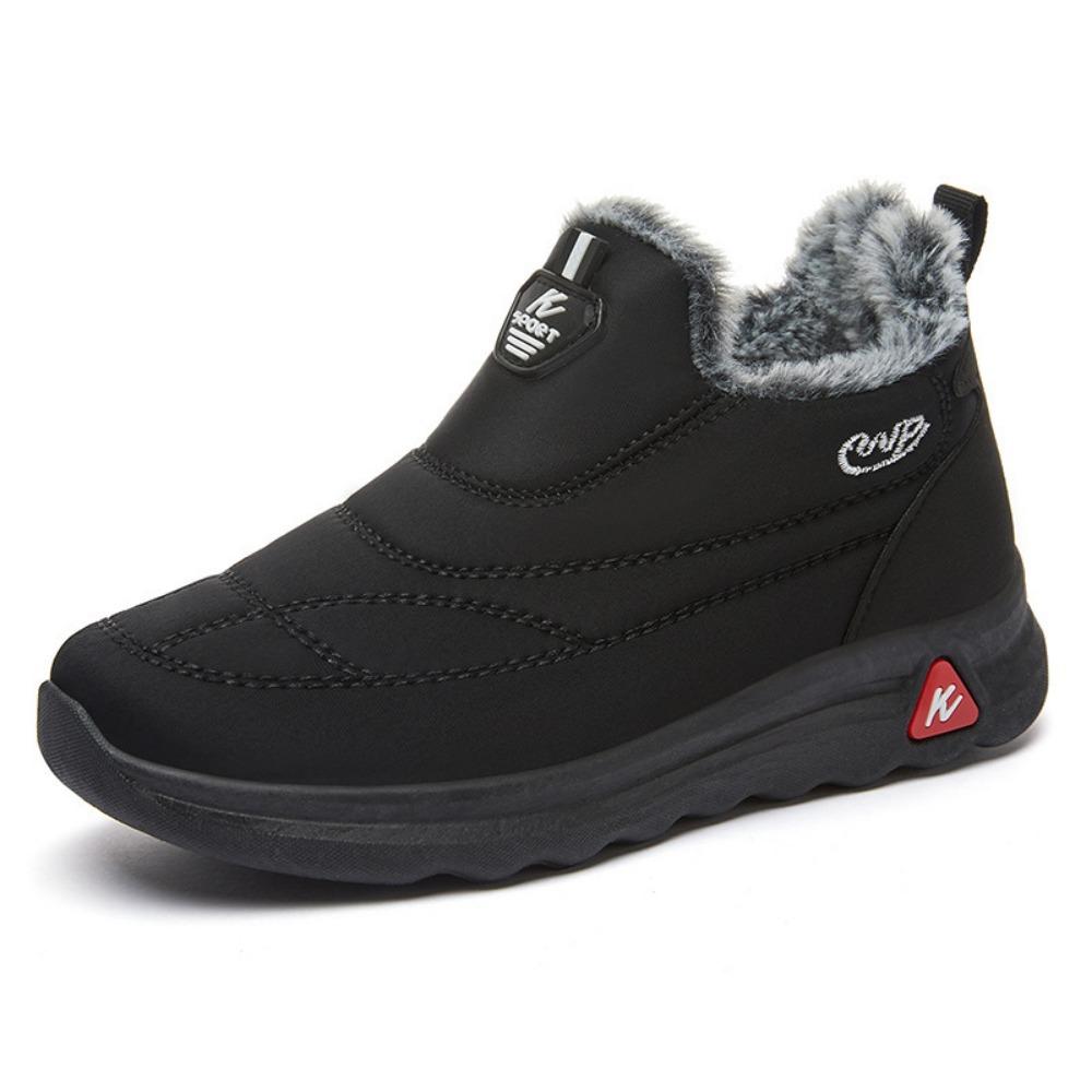 Cotton shoes winter warm snow boots men and women same style one-pedal cotton boots piled thickened high-top warm boots