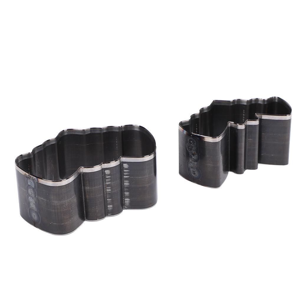 2PCS Leather Punching Dies Shoe Shape Cutting Die Hollow Punch Cutter for Handcrafts Jewelry Making