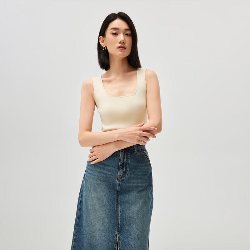 HLA Women's Reversible Slim-Fit Knitted Vest