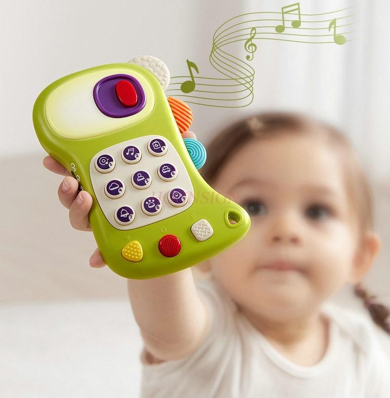 Multifunctional Music Phone Mobile Phone Voice Remote Control Toy Baby Simulation Baby Boy Girl