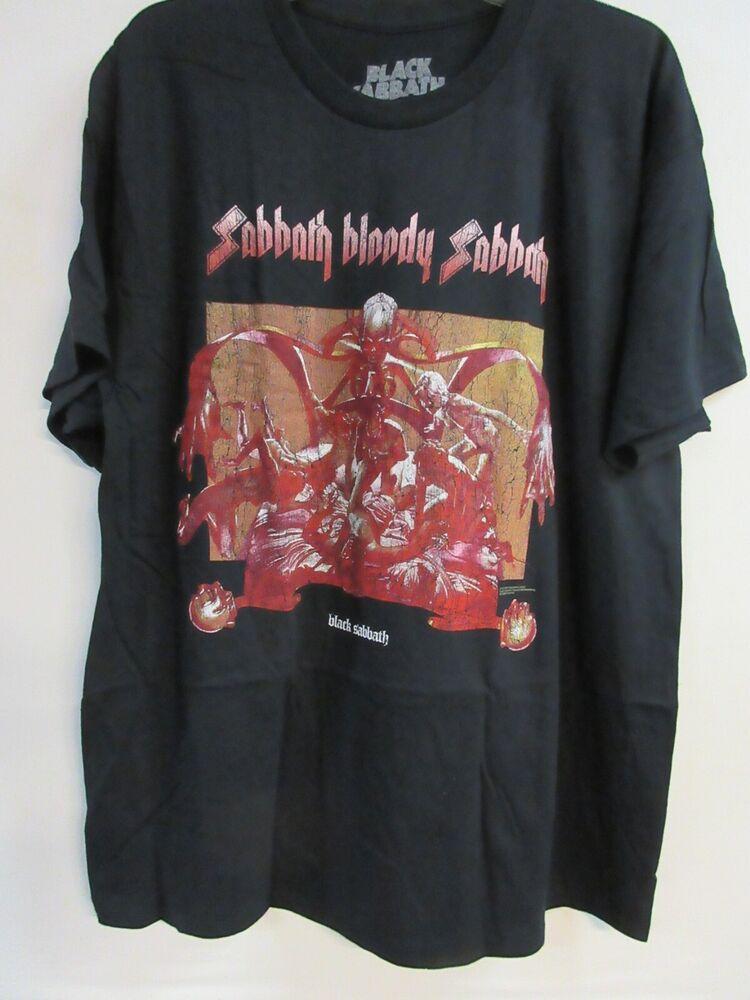 BLACK SABBATH OFFICIAL MERCH BLOODY ALBUM BAND CONCERT MUSIC  EXTRA LARGE Unisex T-Shirt M