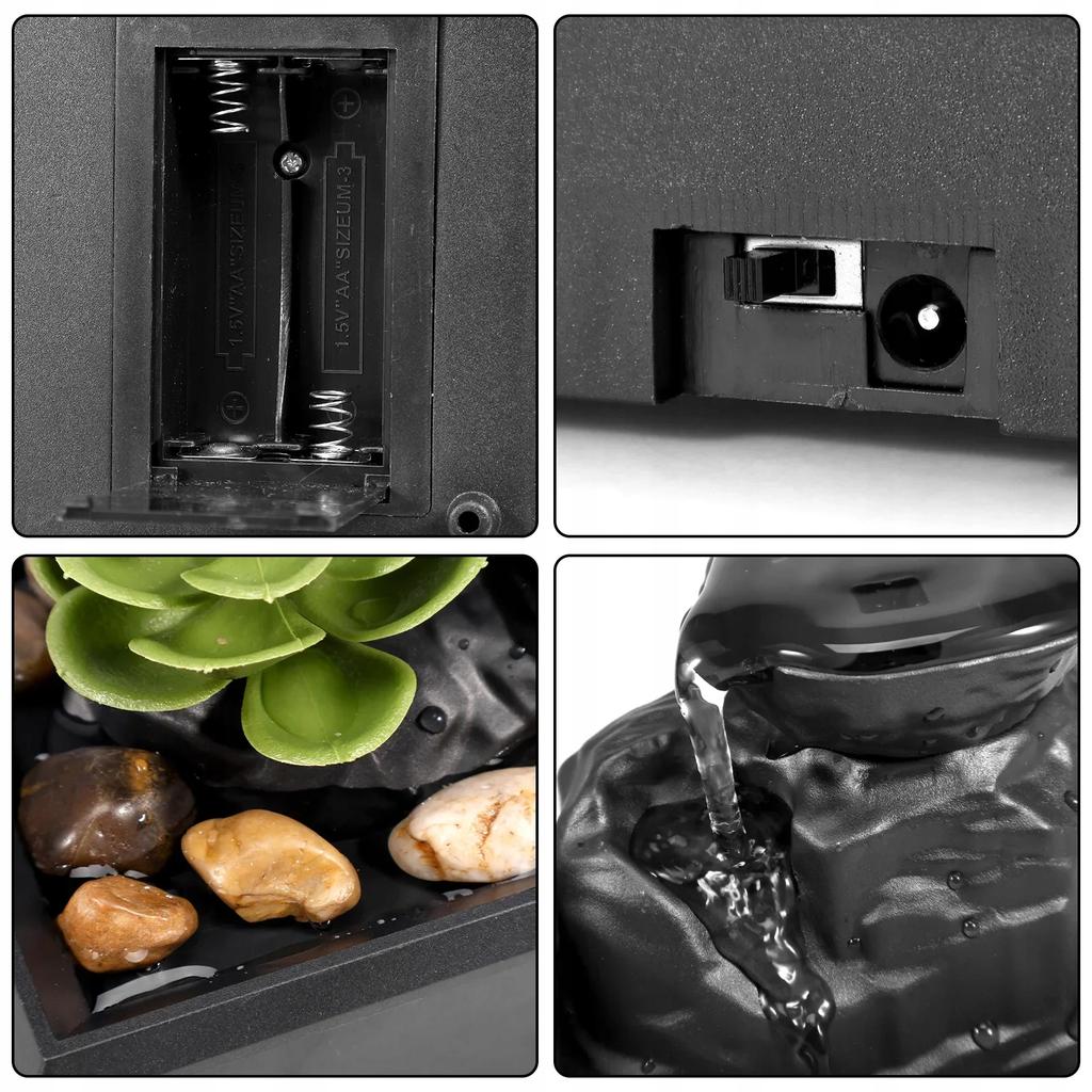 Zen Usb Decorative Water Fountain Desk Decoration Gift