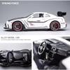 1/32 Scale Nissan GTR R35 Alloy Sports Car Diecast Model Sound & Light Desktop Collection Decorative Gift Boys Display Ornament
