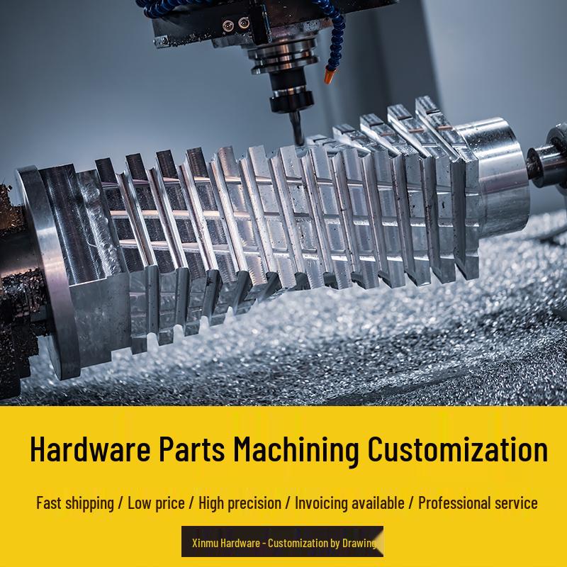 CNC Custom Aluminum Alloy & Copper Parts: Single-Piece Non-Standard Hardware by Drawing Non-standard Customization