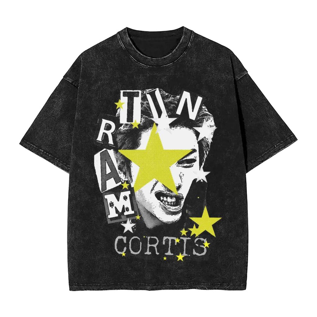 2026 Kpop Boy Group Cortis James Washed T Shirts Streetwear Vintage T-Shirts Tee Shirt Men Women Cotton Harajuku Graphic Printed