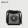 Simple Embroidered Cloth Bag All-Match Shoulder Messenger Bag