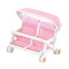 Sylvanian Families Furniture ST Mark Ages 3 and Toy Sylvanian Epoch [Double Stroller] Ka-214 Certified, Up, Dollhouse, Families,