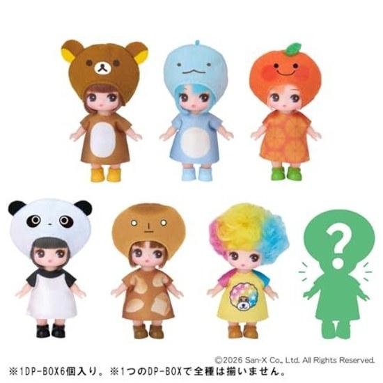 Takara Tomy Licca-chan Doll Puchi San-X Universe Collection DP-BOX Dress-up Play Toy Ages 3 Up