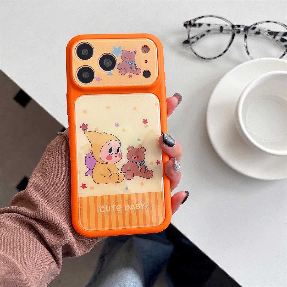 

Cartoon Star iPhone 15 Compatible 17/16 Pro Max Drop-Proof Full Coverage Case iPhone 15
