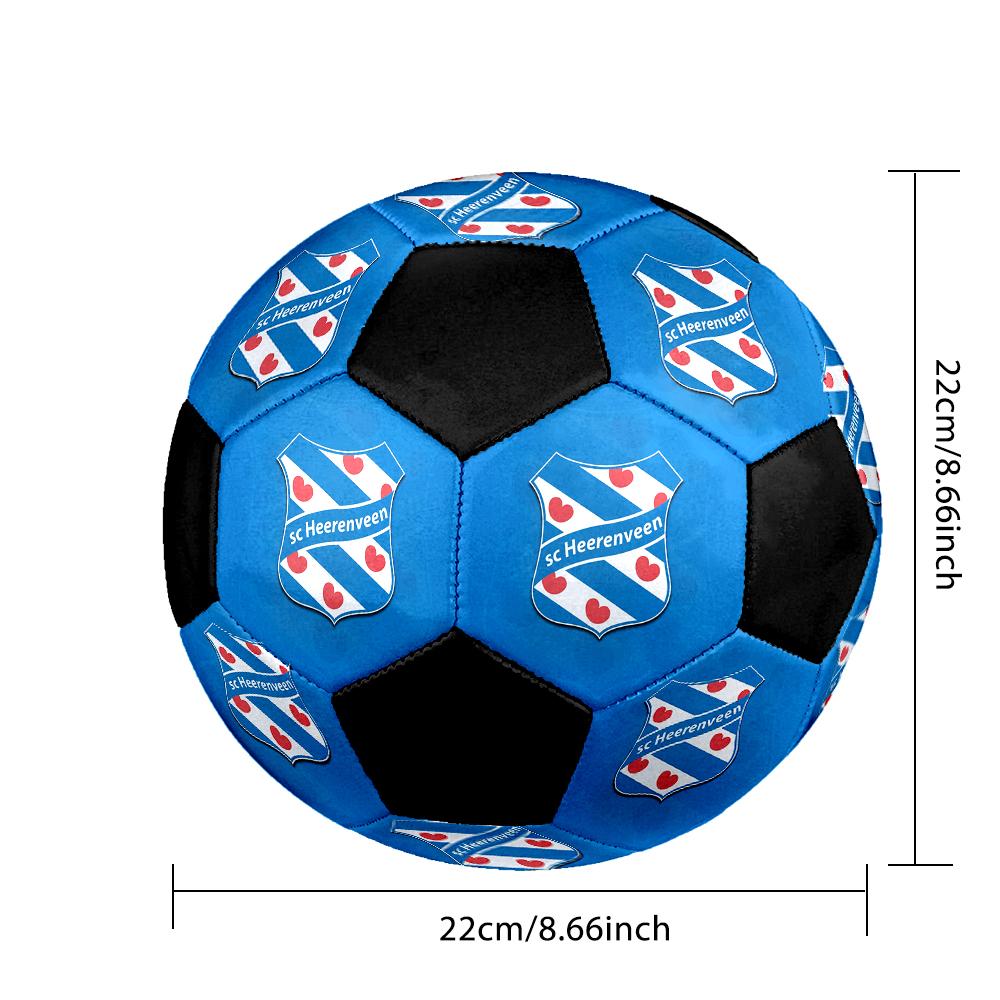 GRÖSSE 5 SC Heerenveen Fußball Bunt Alle Altersgruppen Maschinengenäht PVC Wettkampfbereit Langlebig Hoher Rückprall