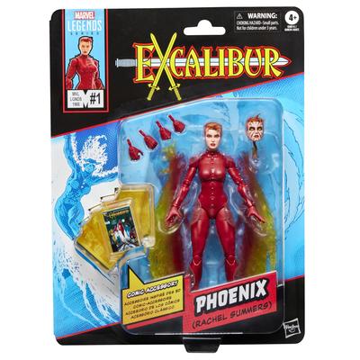 Hasbro Marvel Legends Series Phoenix Collectible 15cm Action Figure Toy G0814 Authentic (Rachel Summers) "Excalibur #1"