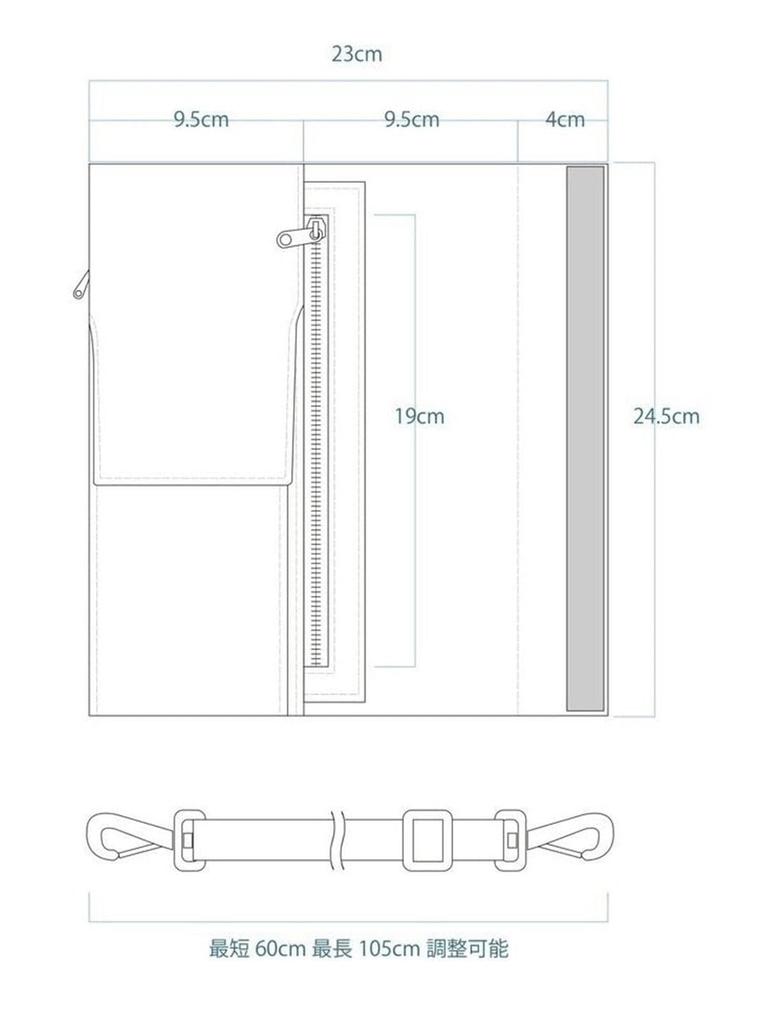 Pouch Backpack Security Pouch Plus Pocket Smartphone Pouch Waterproof Travel Passport Plus Pocket +pocket Men's (Red, )