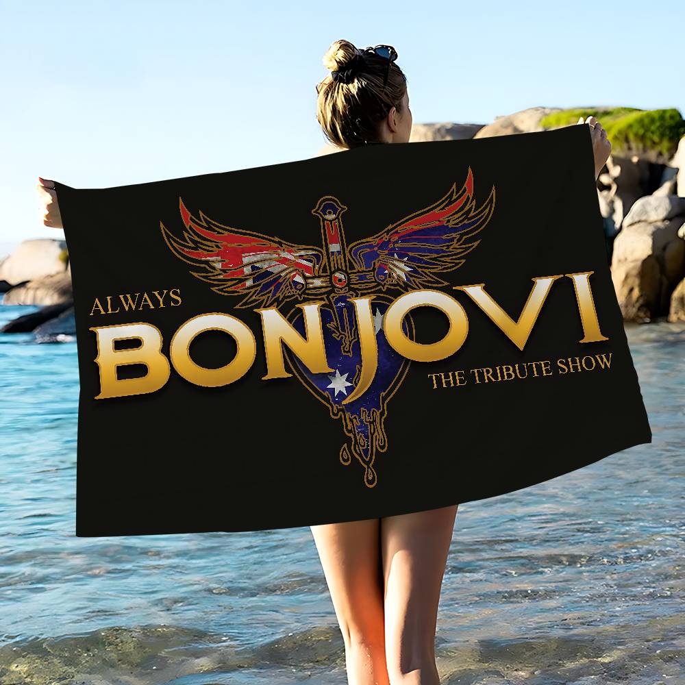 B-BonS J-Jovi Big Microfiber Beach Towels Quick Dry Towel Sand Beach Towels Pool Towel for Travel Swim Pool Yoga