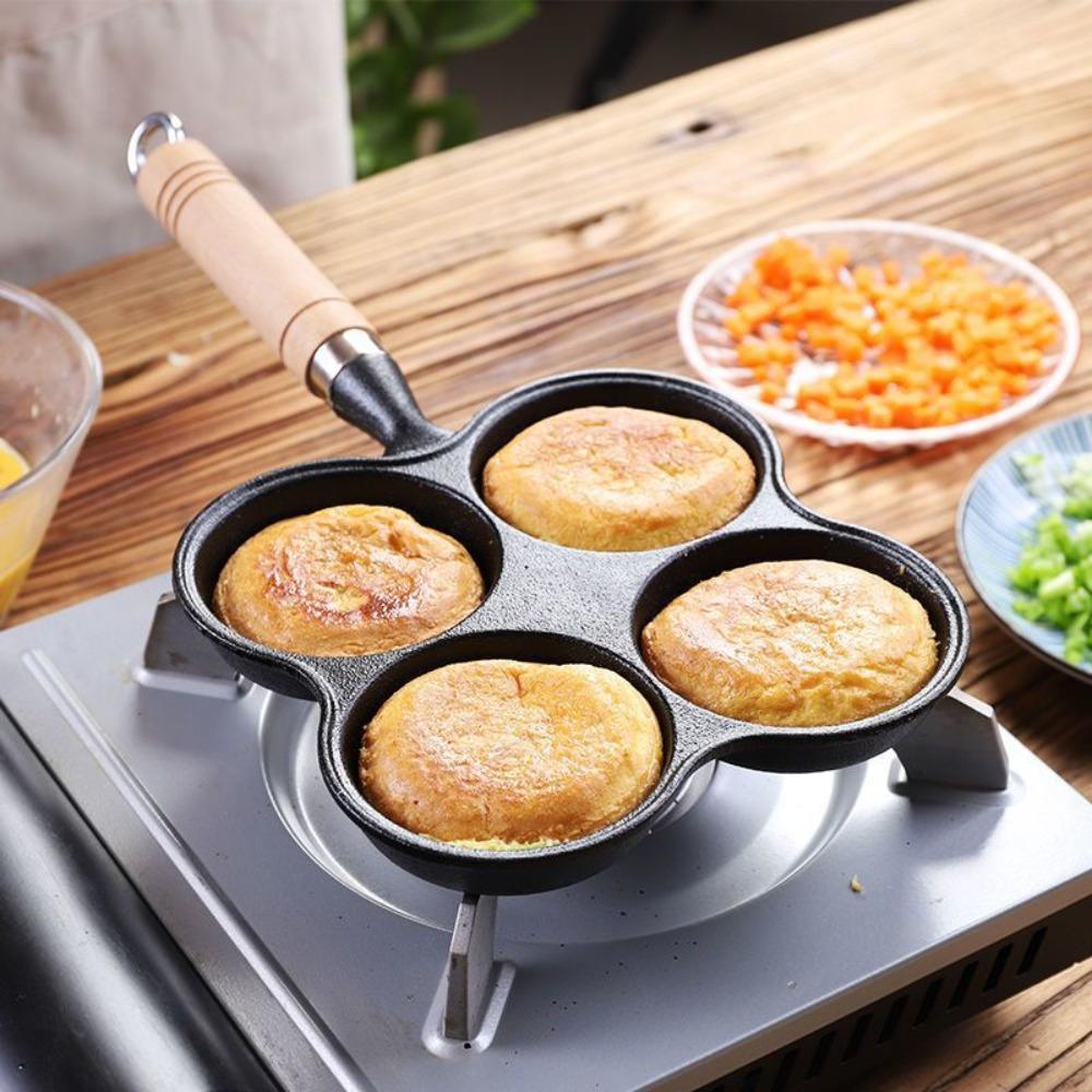 Nonstick Omelet Pan Cast Iron Pancake Pan Household Egg Frying Pan Steak