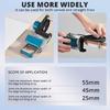 Manual Edge Banding Trimmer Machine Curved Straight Edge Bands Cutter Tool for Plastic, PVC, Plywoods Woodworking Tool