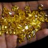 NATURAL Yellow Sapphire 12 Pcs 7x5 mm AA++ Certified Emerald Cut Gemstone Lot