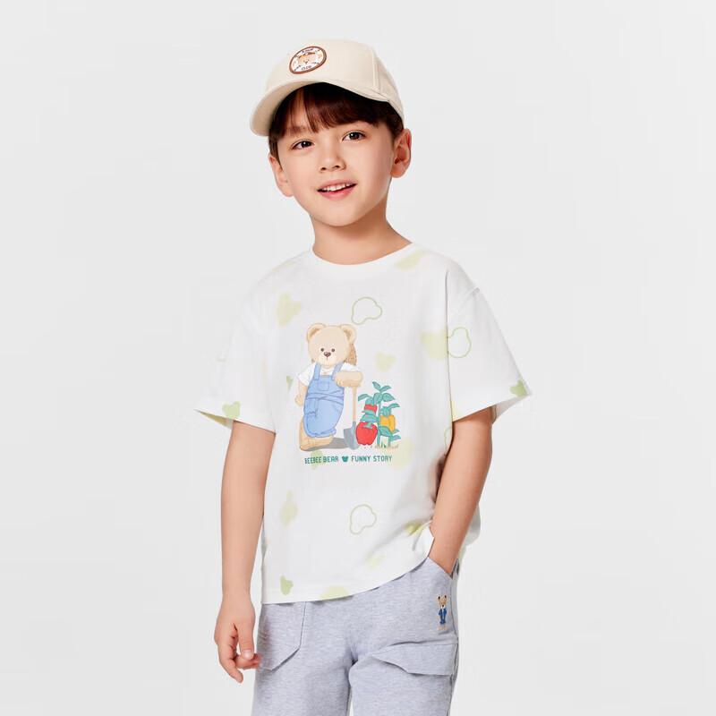 PawinPaw Cartoon Bear Boy s Short Sleeve T-Shirt 130